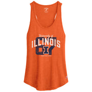 Fighting Illini Orange Intramural Tank - League
