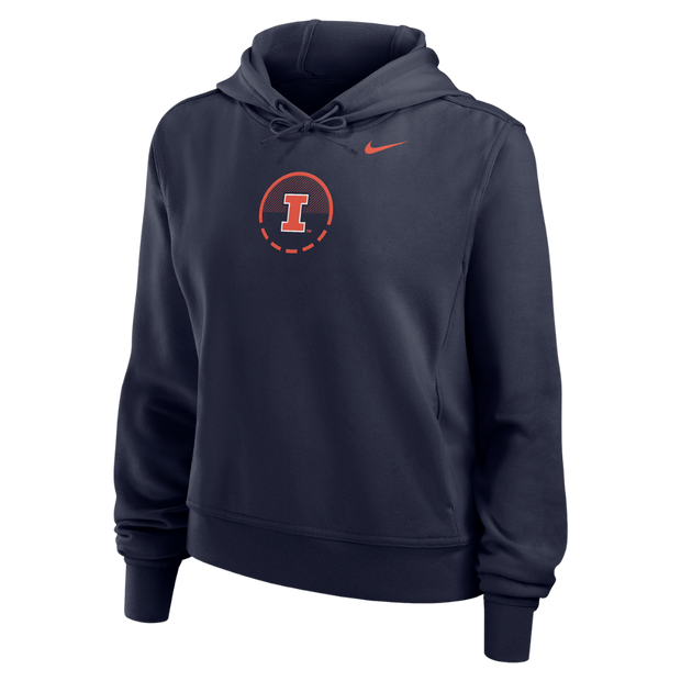 Illinois Fighting Illini Women's Nike Basketball Hoodie – Illinois Team ...