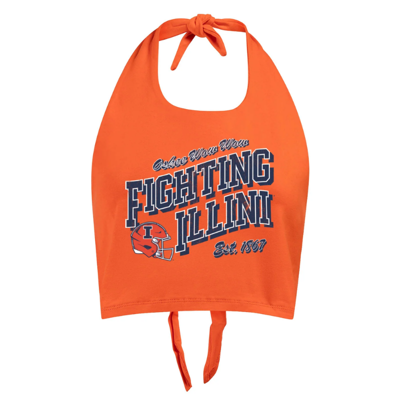 Illinois Fighting Illini Women's Tailgate Top