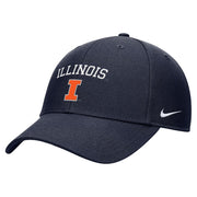 Illinois Fighting Illini Nike Rise Structured Navy Adjustable Hat