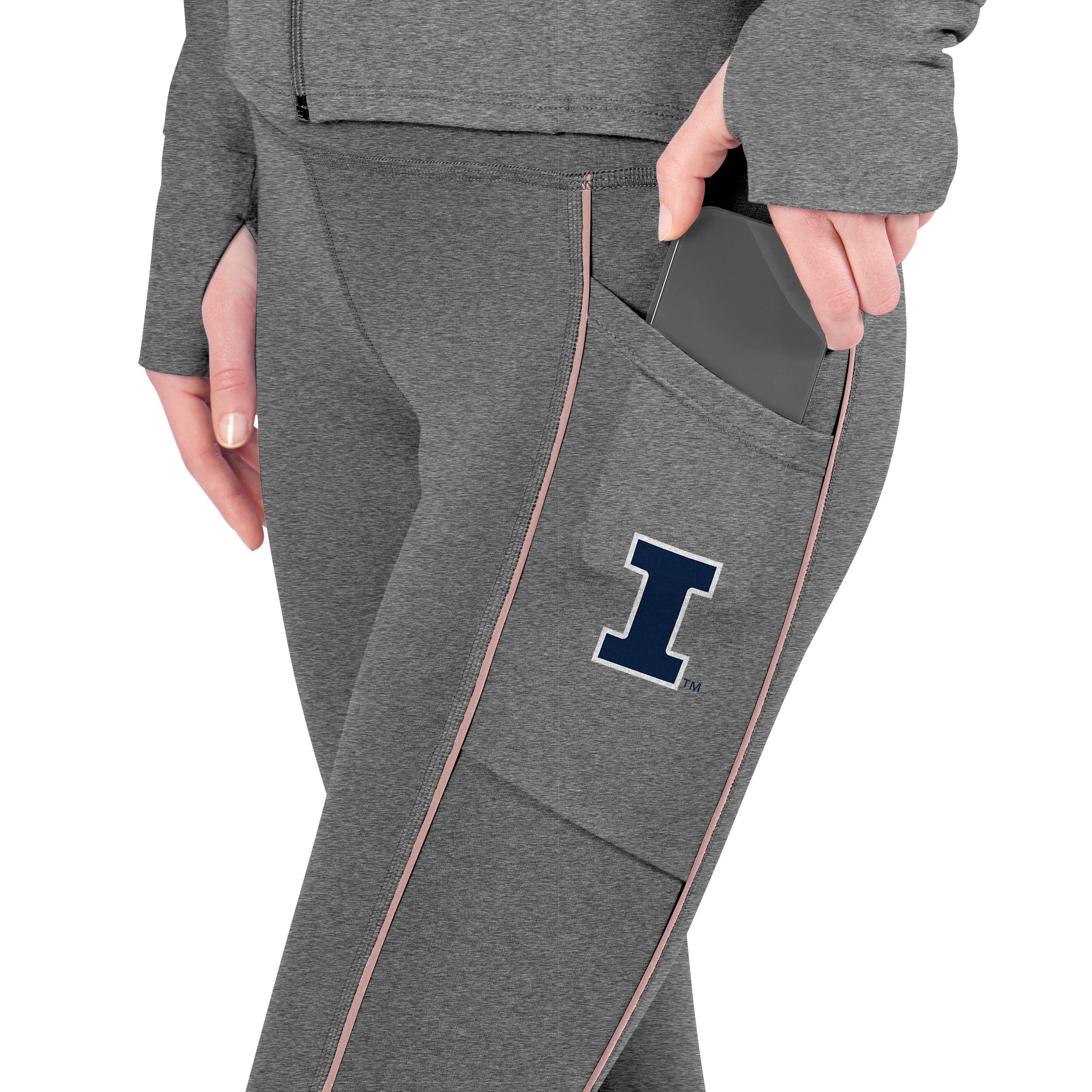 Illinois Leggings Dark Grey Block I