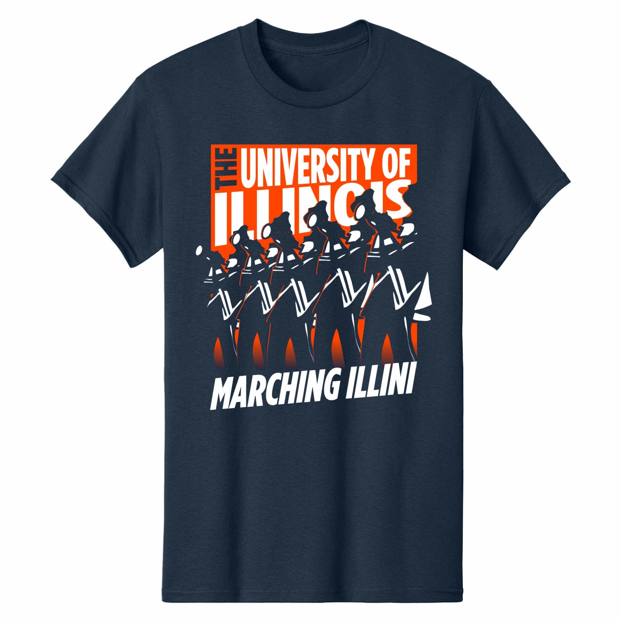 Illinois Marching Illini Short Sleeve Tee