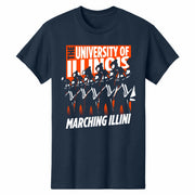 Illinois Marching Illini Short Sleeve Tee