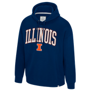 Illinois Fighting Illini Men's Will Sueded Hooded Sweatshirt