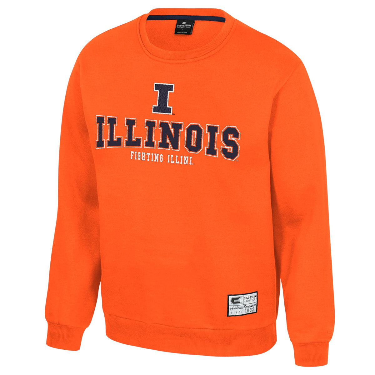 Illinois Fighting Illini Men's Orange Crew