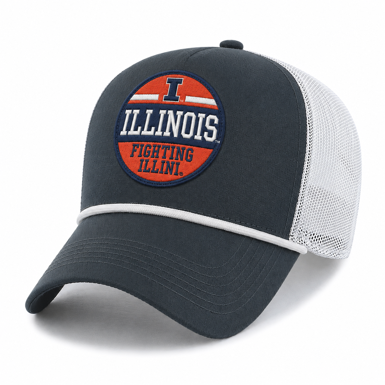 Illinois Fighting Illini Circle Patch Hat