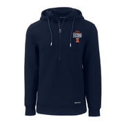 Illinois Basketball 2026 Final Four Navy Half-Zip Hoodie
