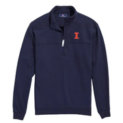 Illinois Quarter-Zip Men's Navy Pullover Vineyard Vines