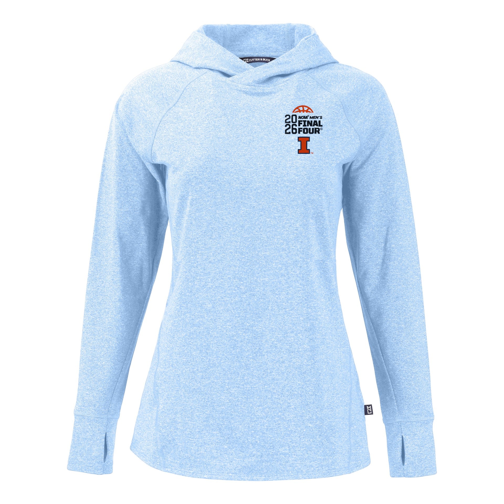 Illinois Fighting Illini Final Four Women's Adapt Hooded Pullover
