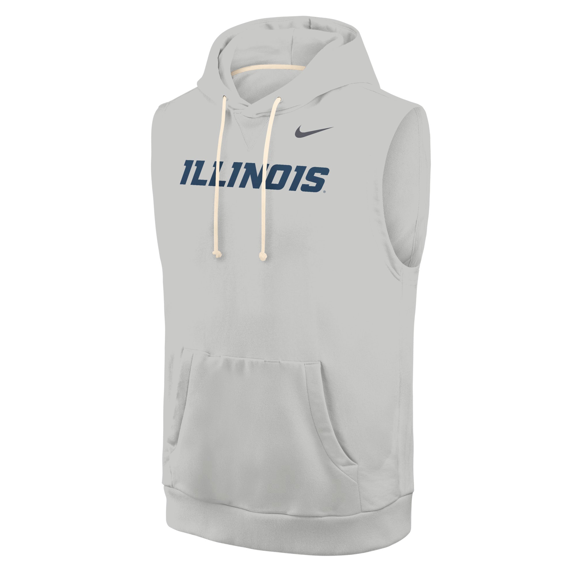Illinois Nike Sleeveless Sweatshirt Hoodie