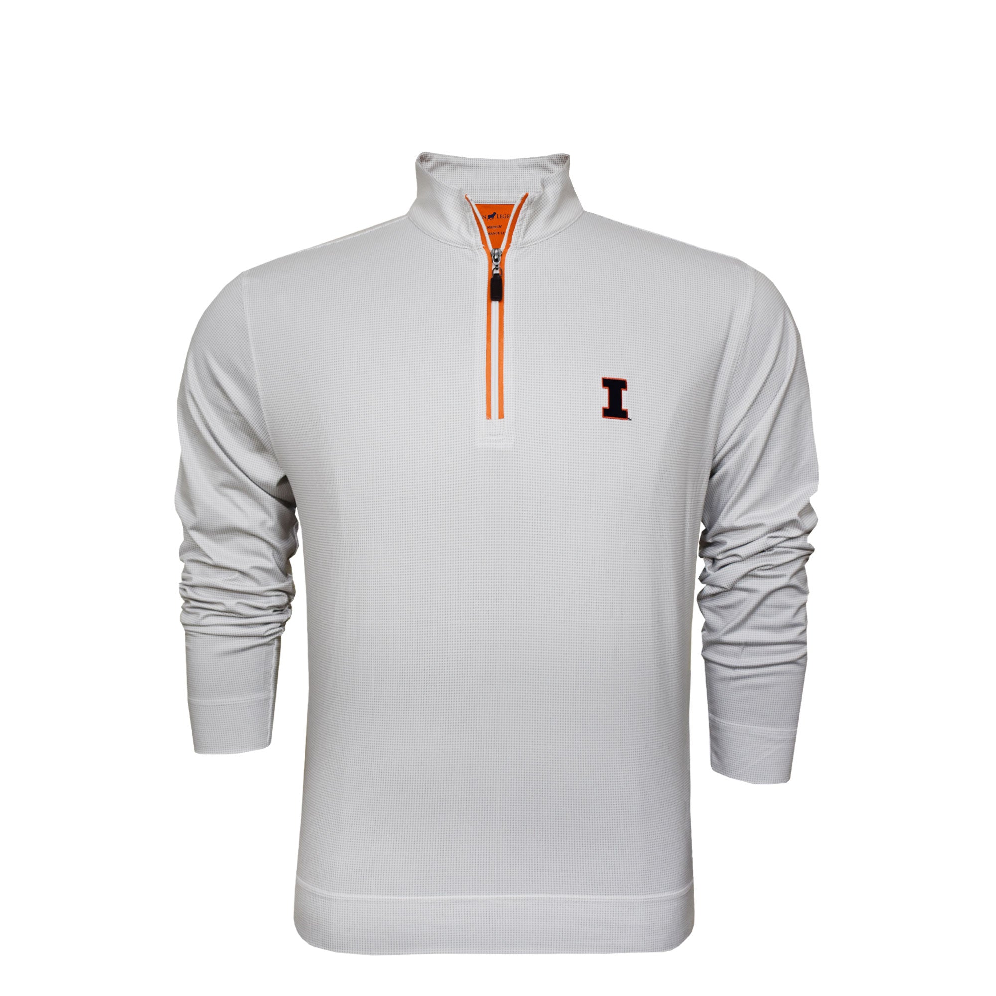 Illinois Fighting Illini Horn Legend Performance Luxury Quarter Zip