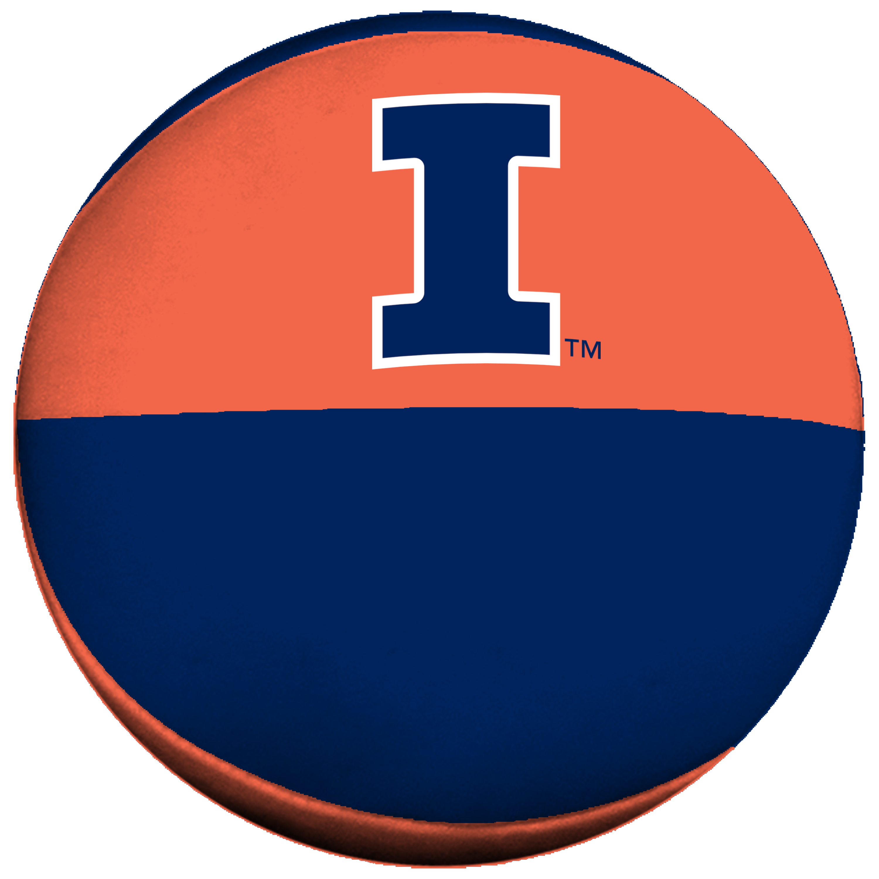 Illinois Fighting Illini 4" Poly Stuffed Basketball