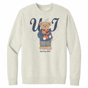 Illinois Sweatshirt Tan Cozy Sweater Bear