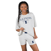 Illinois Fighting Illini Women's Fray Tee