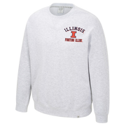 Illinois Fighting Illini Men's Johnny Reverse Crewneck Sweatshirt