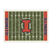 University of Illinois 4x6 Homefield Rug
