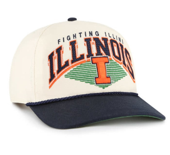 Illinois Hat Vintage '47 Black/Tan