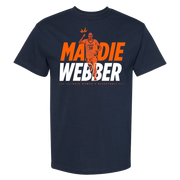 Illinois Fighting Illini NIL Women's Basketball Maddie Webber Short Sleeve Tee