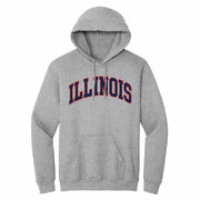 Illinois Fighting Illini Arch 2-Color Hoodie