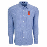 Illinois Fighting Illini Men's Big and Tall Sandhill Dress Shirt