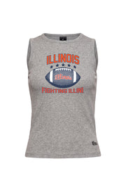 Illinois Fighting Illini Women's Football Tank