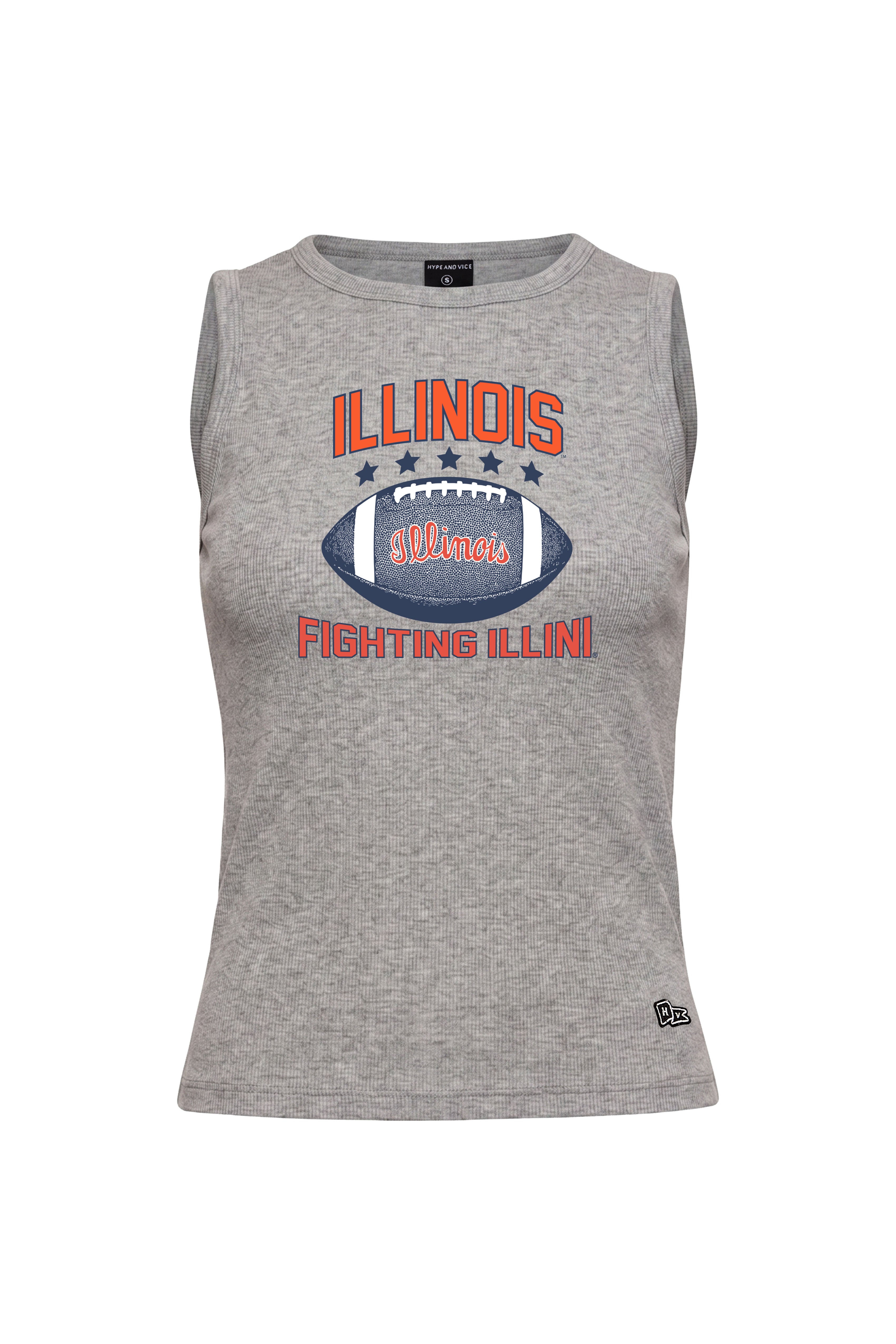 Illinois Fighting Illini Women's Football Tank