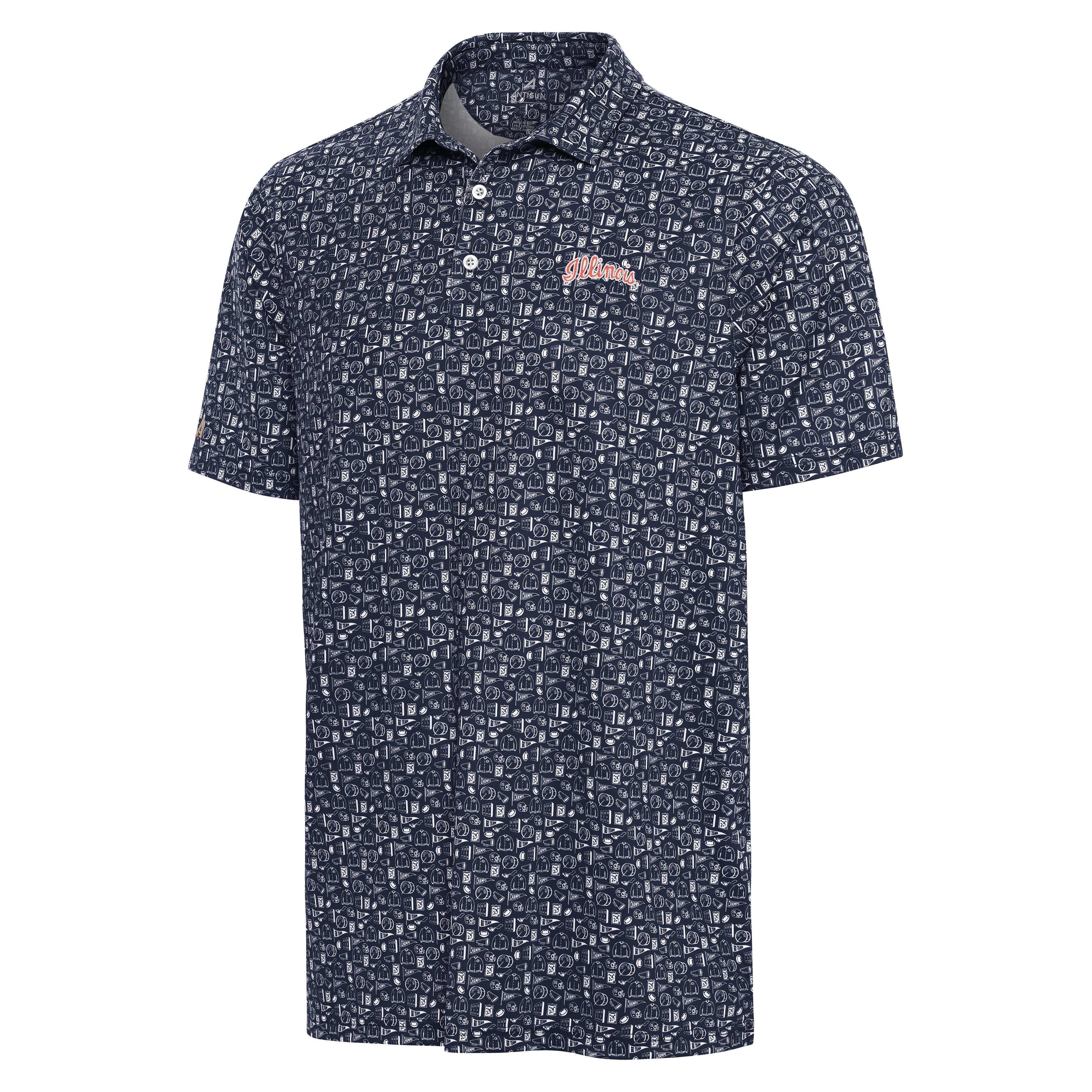 Illinois Fighting Illini Men's University Polo