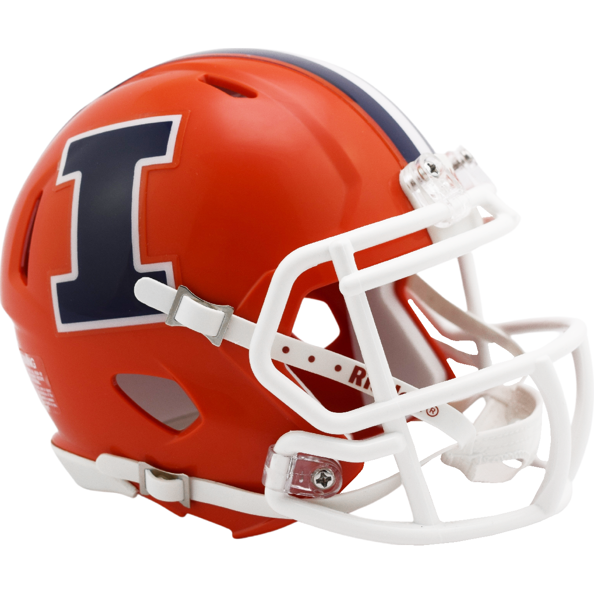 Illinois Fighting Illini Orange Mini Replica Football Helmet
