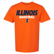 Illinois Basketball Jersey Style Orange T-Shirt