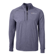 Illinois Fighting Illini Men's Adapt Heather Quarter-Zip GIES