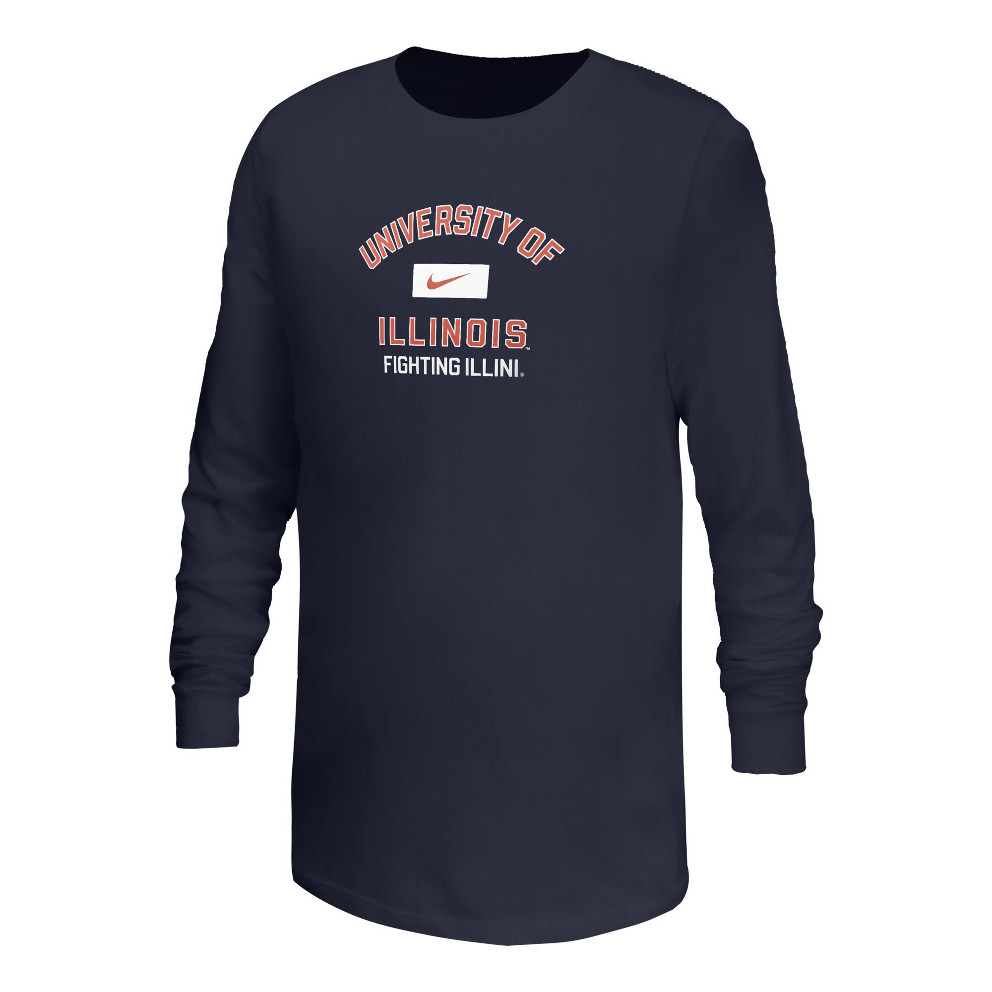 Illinois Fighting Illini Youth Nike Long Sleeve Tee