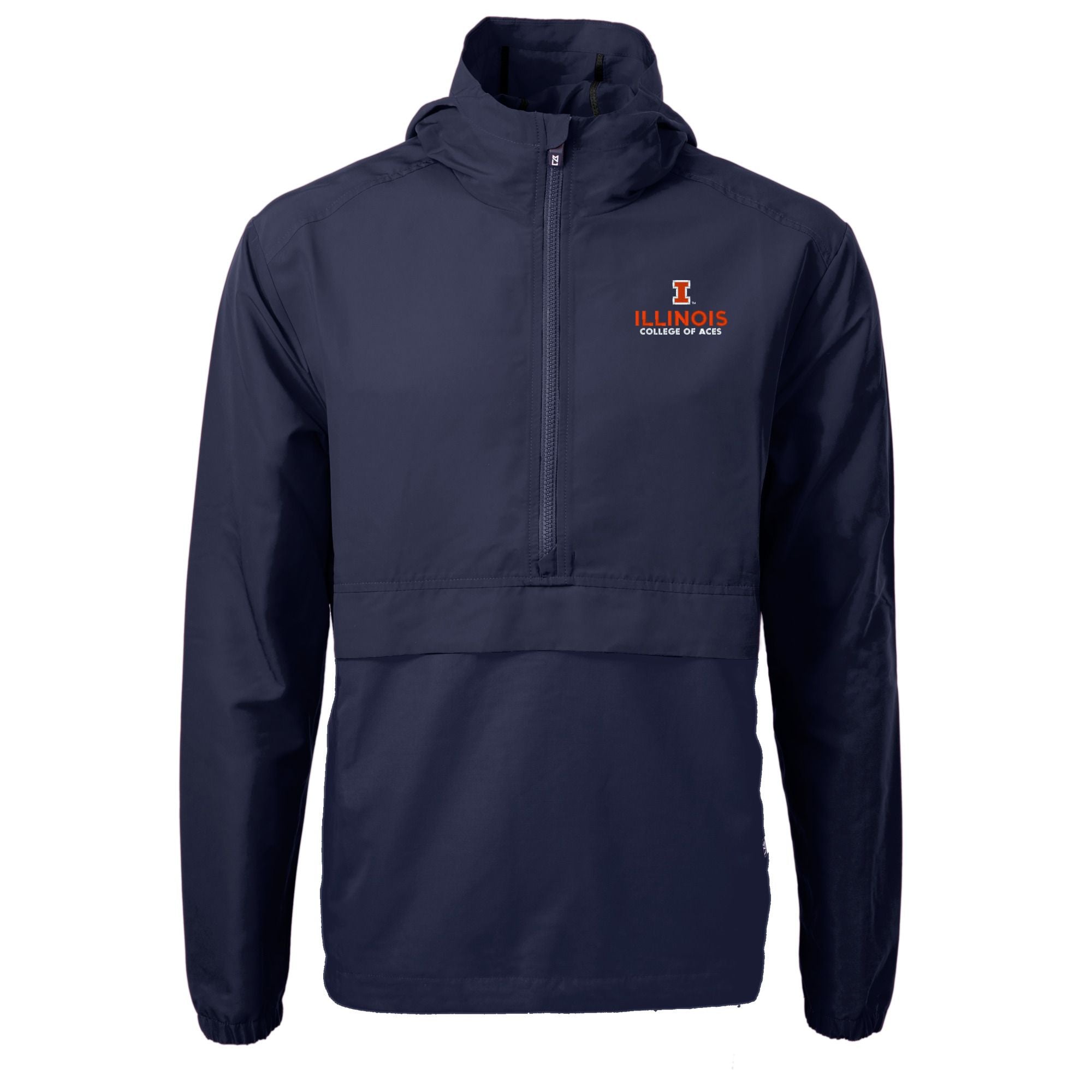 Illinois Fighting Illini Men's Charter Anorak Jacket ACES