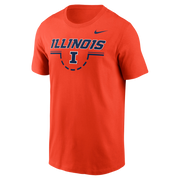Illinois Basketball Orange Legend Tee