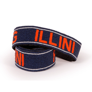 Illinois Fighting Illini Beaded Purse Strap