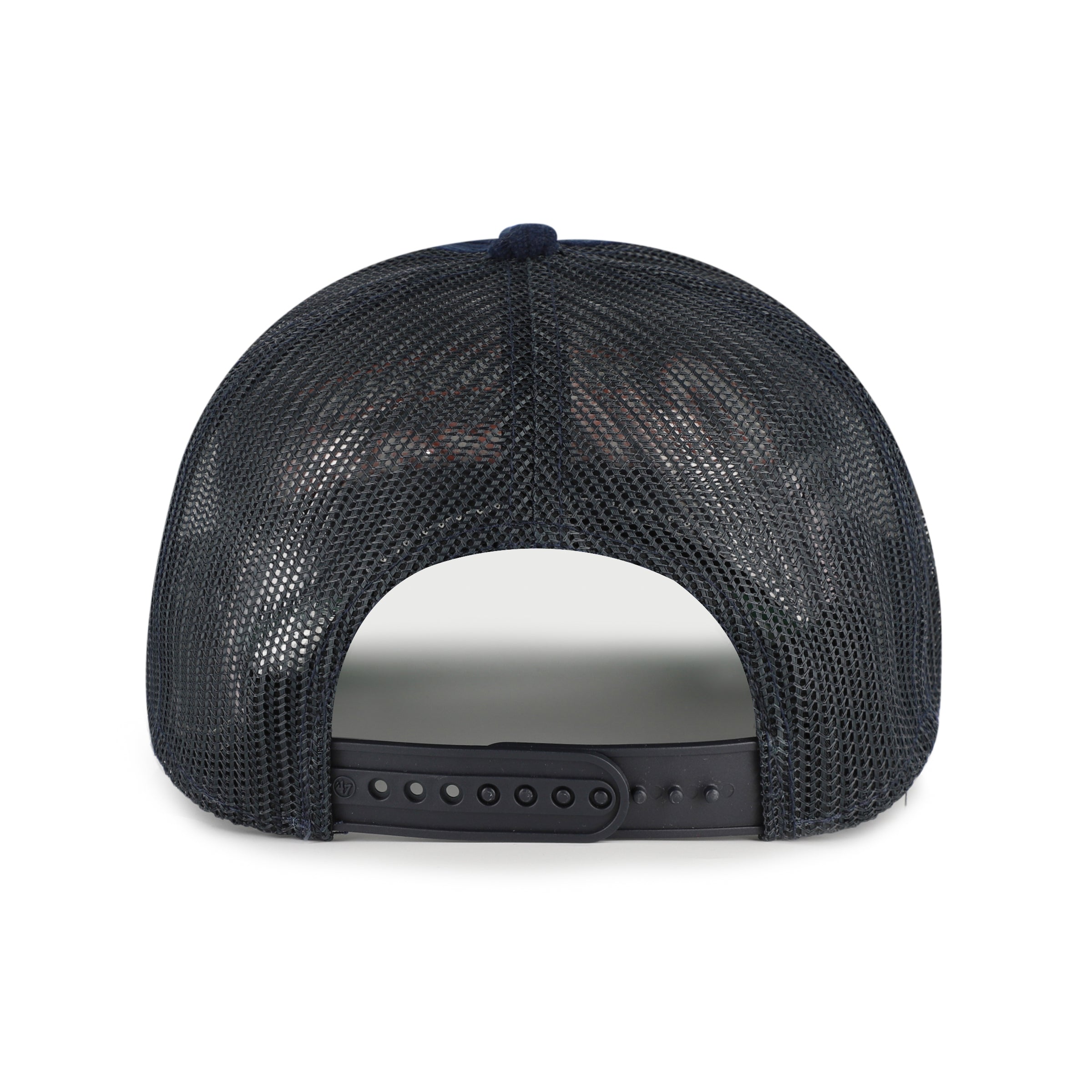 Illinois Navy Corduroy Mesh Back Script Hat