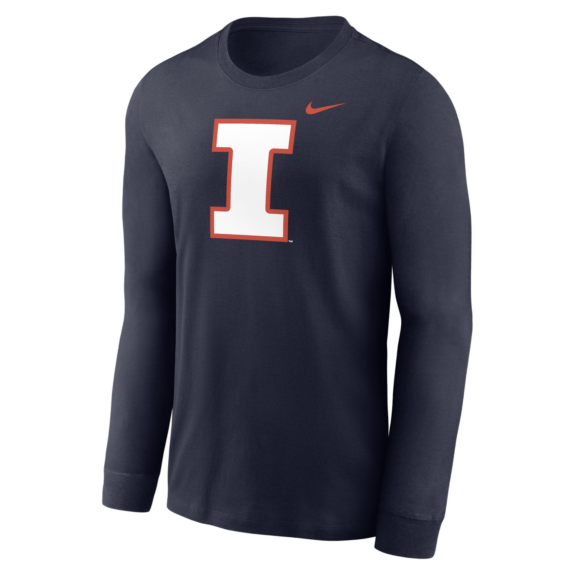 Illinois Nike Long Sleeve Dri-Fit Tee