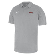 Illinois Fighting Illini Nike Heather Polo- Silver