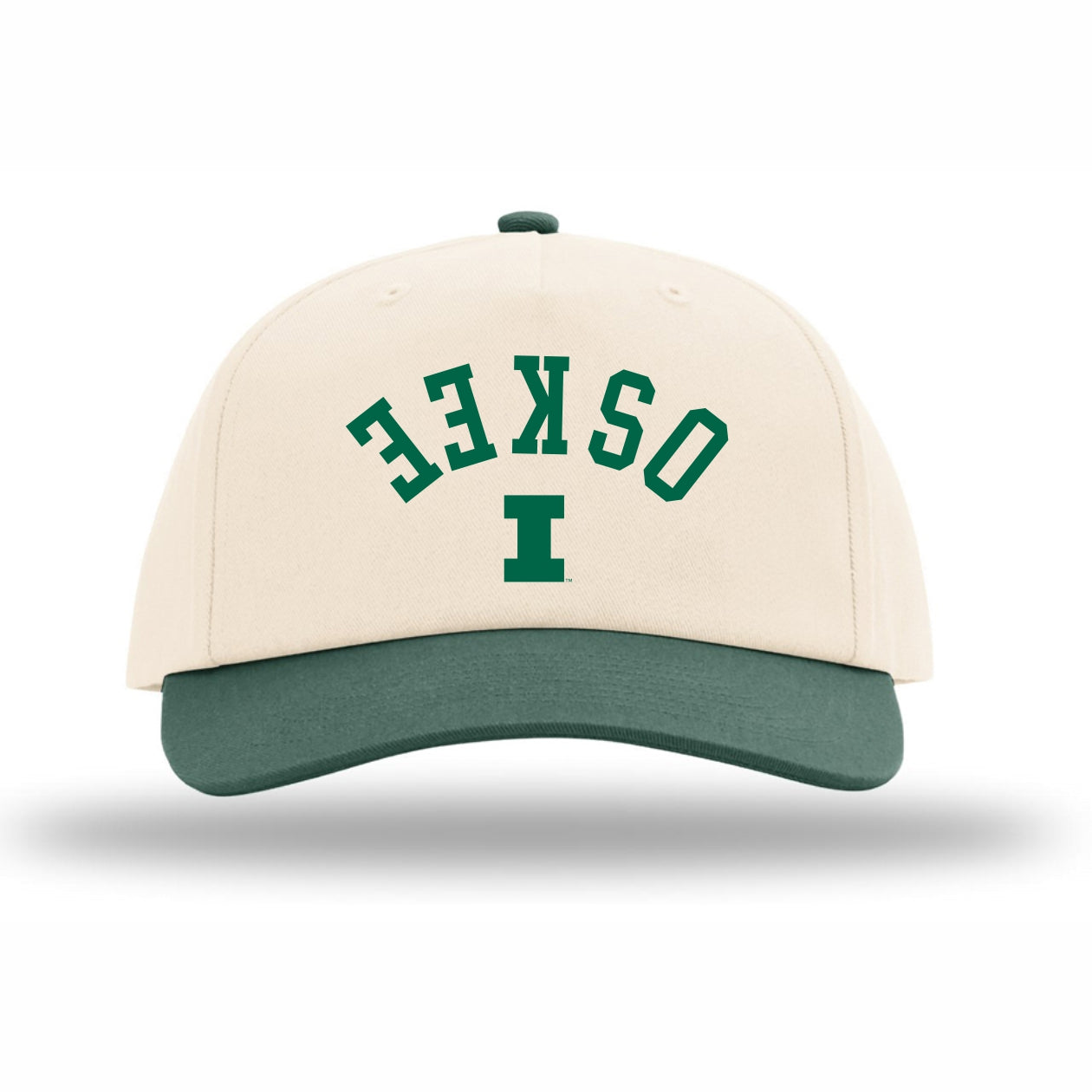 Illinois Hat Two-Tone Upside Down Oskee