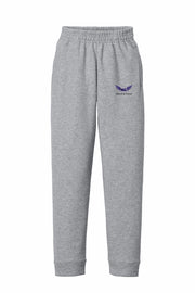 NGS Youth Fleece Joggers Track and Field Ath Grey
