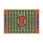 University of Illinois 6x8 Homefield Rug