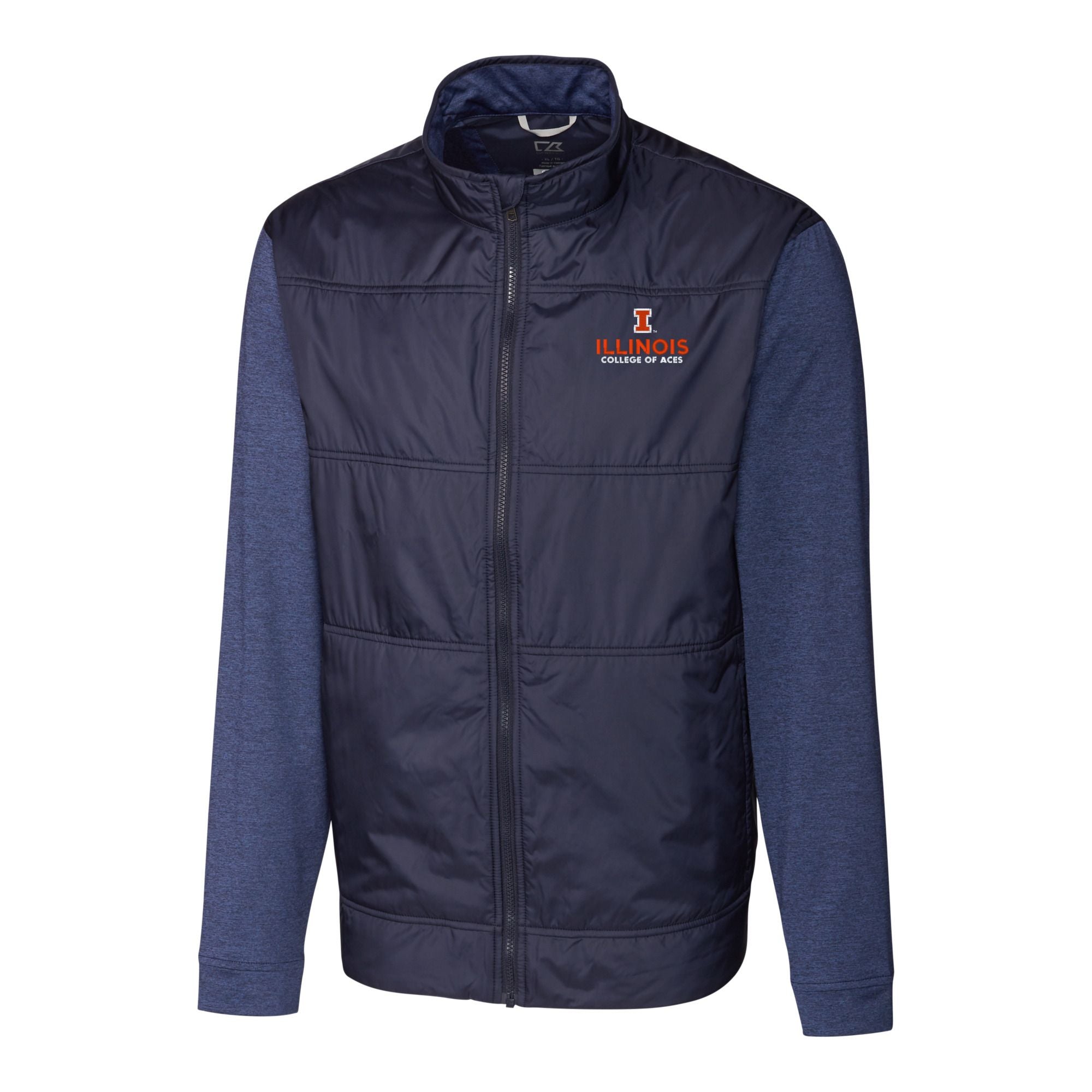 Illinois Fighting Illini Stealth Hybrid Full-Zip ACES