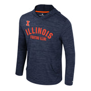Illinois Fighting Illini Men's Consistency Hooded Long Sleeve