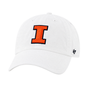 Illinois '47 Brand White Clean Up Cap