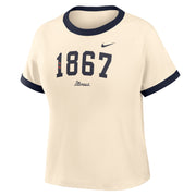 Illinois Fighting Illini Women's 1867 Ringer Tee