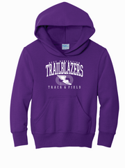 NGS Track and Field Trailblazers Purple Hood Youth