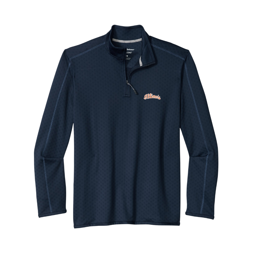 Illinois Fighting Illini Island Energy Half-Zip Pullover