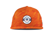 Illinois Hat Camo Orange Branded Bills Circle Logo