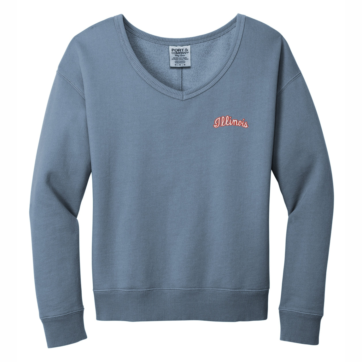 Illinois Fighting Illini Womens Plus Size Script Hood