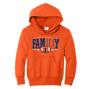 Illinois Fighting Illini Youth 'Familly' Yard Lines Hoodie