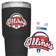 Fighting Illini Volleyball Sticker